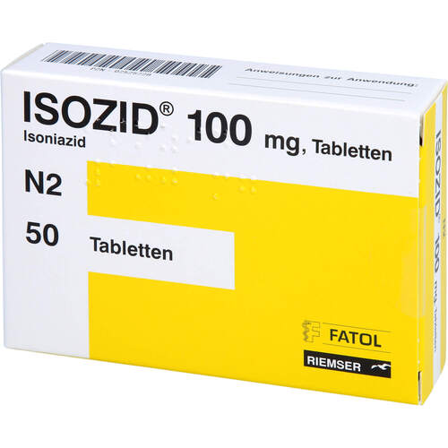 ISOZID 100MG, 50 ST, Esteve Pharmaceuticals GmbH