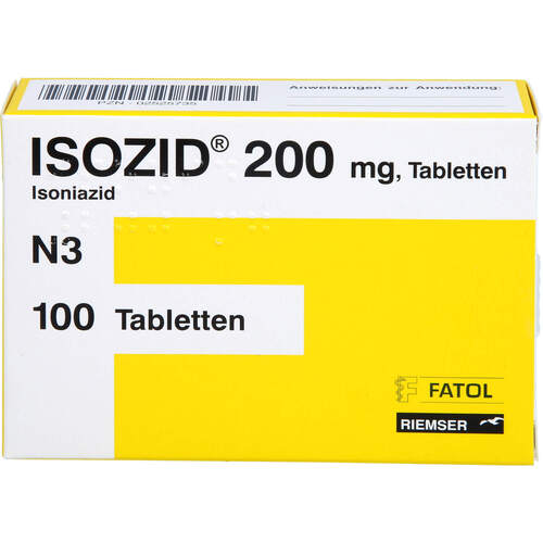 ISOZID 200MG, 100 Stk., Esteve Pharmaceuticals GmbH