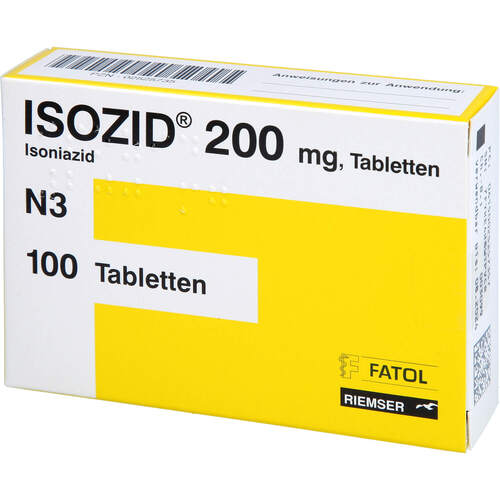 ISOZID 200MG, 100 ST, Esteve Pharmaceuticals GmbH