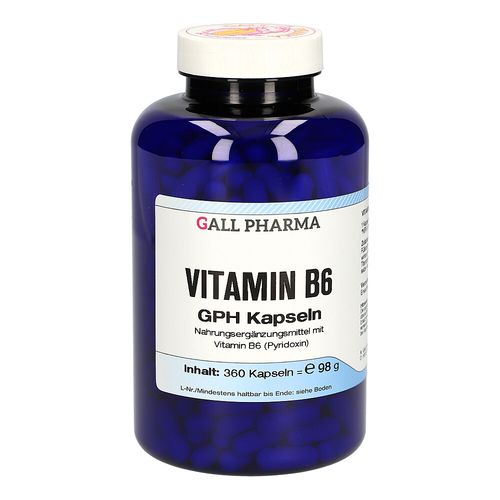 Vitamin B6 GPH Kapseln, 360 Stk., Hecht-Pharma GmbH