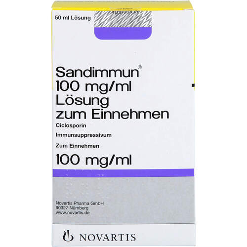 SANDIMMUN, 50 ML, Novartis Pharma GmbH