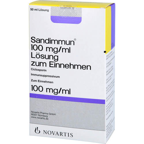 SANDIMMUN, 50 ml, Novartis Pharma GmbH