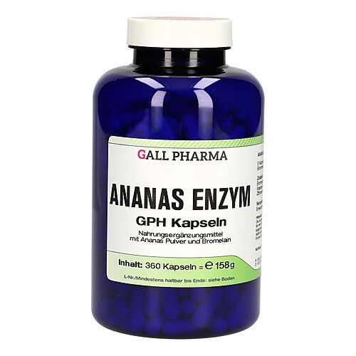 Ananas Enzym GPH Kapseln, 360 Stk., Hecht-Pharma GmbH