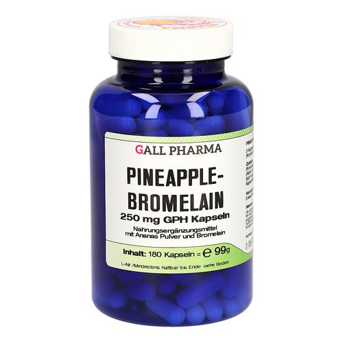 Pineapple-Bromelain 250 mg GPH Kapseln, 180 Stk., Hecht-Pharma GmbH