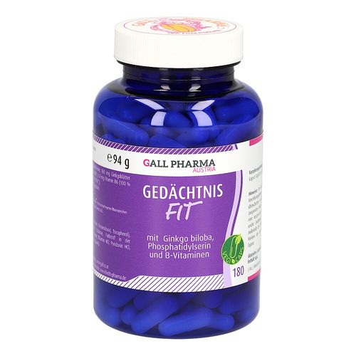 Gedächtnis-Fit GPH Kapseln, 180 Stk., Hecht-Pharma GmbH