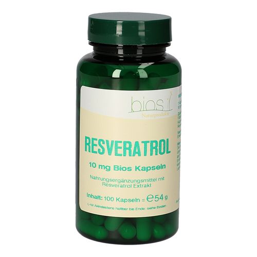 Resveratrol 10 mg Bios Kapseln, 100 Stk., Bios Medical Services
