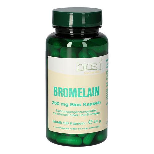 Bromelain 250mg Bios Kapseln, 100 Stk., Bios Medical Services Bromelain 250mg Bios Kapseln, 100 Stk., Bios Medical Services