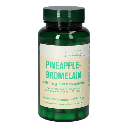 Pineapple-Bromelain 250 mg Bios Kapseln, 100 Stk., Bios Medical Services