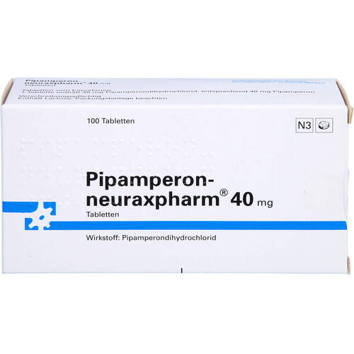 Pipamperon-neuraxpharm 40mg, 100 ST, neuraxpharm Arzneimittel GmbH