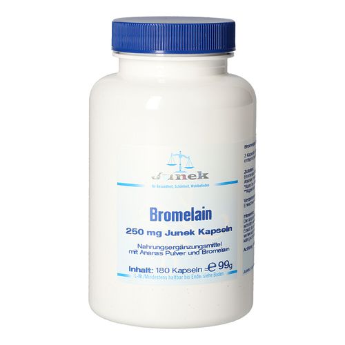 Bromelain 250 mg Junek Kapseln, 180 Stk., Bios Medical Services