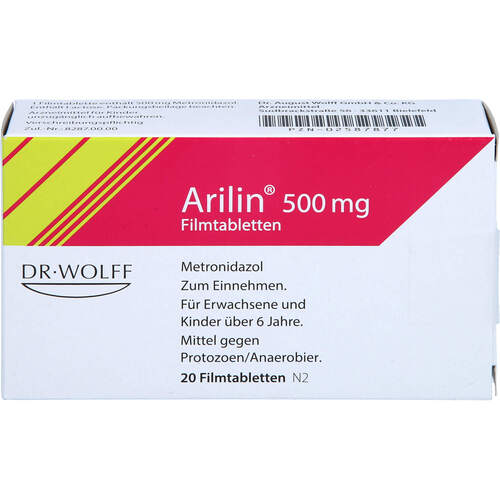 ARILIN 500, 20 Stk., Dr. August Wolff GmbH & Co. KG Arzneimittel