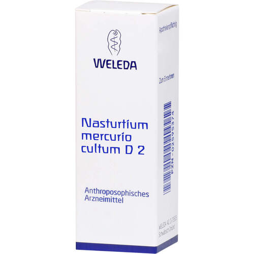 NASTURTIUM MERCURIO cultum D 2 Dilution, 50 ML, WELEDA AG