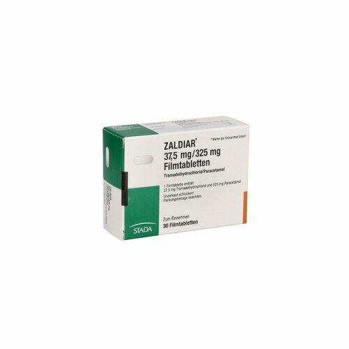 Zaldiar 37.5mg/325mg Filmtabletten, 30 Stk., Emra-Med Arzneimittel GmbH