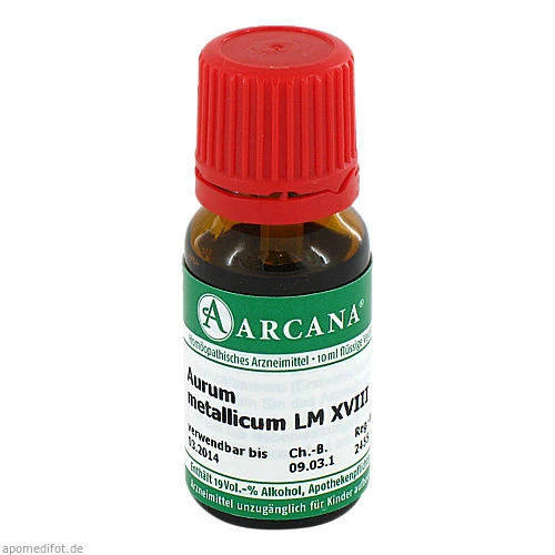 AURUM MET. ARCA LM 18, 10 ML,  ARCANA Dr. Sewerin GmbH & Co. KG 