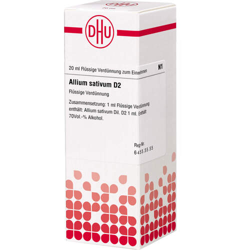 ALLIUM SATIVUM D 2, 20 ML, Dhu-Arzneimittel GmbH & Co. KG