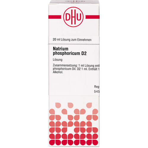 NATRIUM PHOS URT D 2, 20 ml, Dhu-Arzneimittel GmbH & Co. KG