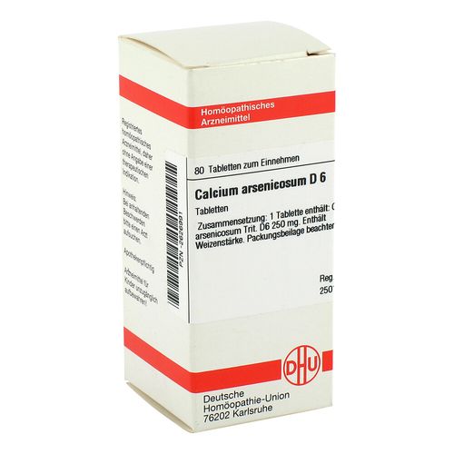 CALCIUM ARSENIC D 6, 80 Stk., Dhu-Arzneimittel GmbH & Co. KG