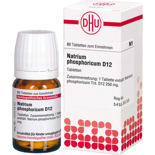 NATRIUM PHOS D12, 80 ST, Dhu-Arzneimittel GmbH & Co. KG