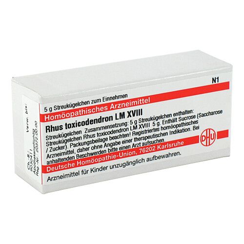 RHUS TOX LM XVIII, 5 g, Dhu-Arzneimittel GmbH & Co. KG