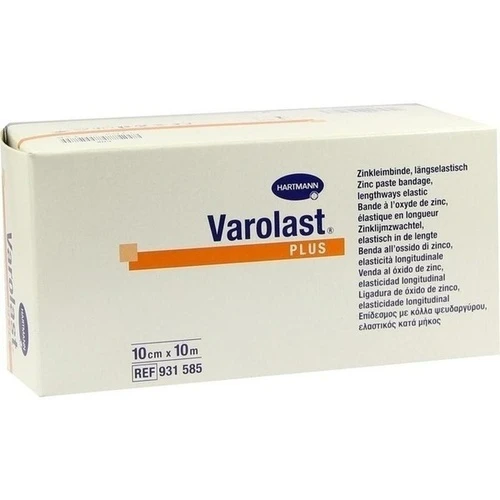 Varolast plus 10cmx10m Zinkleimbinde, 1 Stk., Paul Hartmann AG