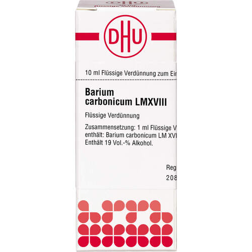BARIUM CARB LM XVIII, 10 ml, Dhu-Arzneimittel GmbH & Co. KG