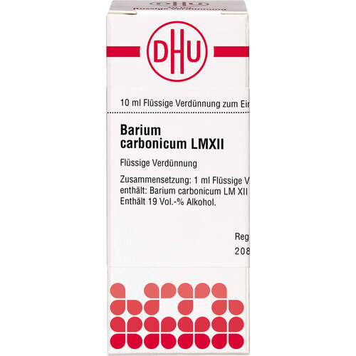 BARIUM CARB LM XII, 10 ml, Dhu-Arzneimittel GmbH & Co. KG BARIUM CARB LM XII, 10 ml, Dhu-Arzneimittel GmbH & Co. KG