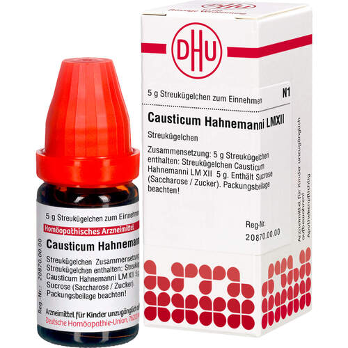 CAUSTICUM HAHNEMA LM XII, 5 g, Dhu-Arzneimittel GmbH & Co. KG