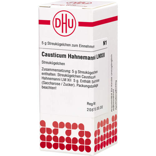 CAUSTICUM HAHNEMA LM XII, 5 g, Dhu-Arzneimittel GmbH & Co. KG