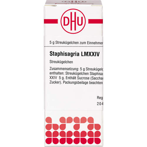 STAPHISAGRIA LM XXIV, 5 g, Dhu-Arzneimittel GmbH & Co. KG