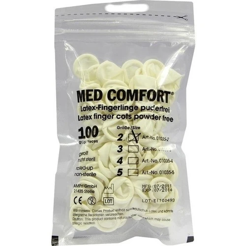 FINGERLING LATEX OP GR2, 100 Stk., Param GmbH