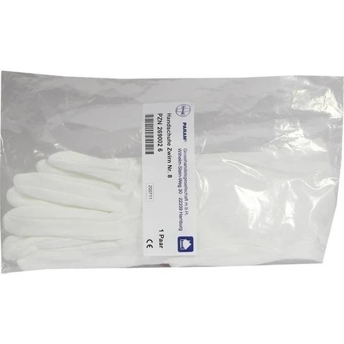 HANDSCHUHE ZWIRN GR 8, 2 Stk., Param GmbH