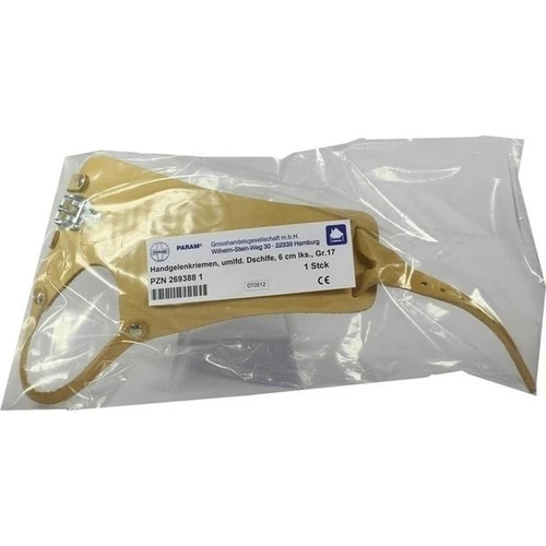 HANDGELENKRIEMEN 17 links 6 cm Umlaufr., 1 Stk., Param GmbH