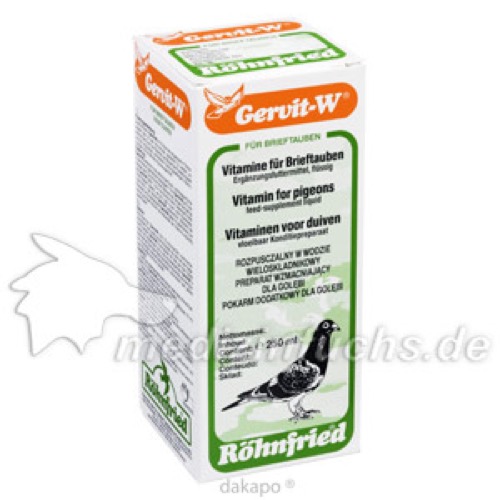 GERVIT W TAUBEN VET RÖHNFRIED, 250 ml, Dr. Hesse Tierpharma GmbH & Co. KG