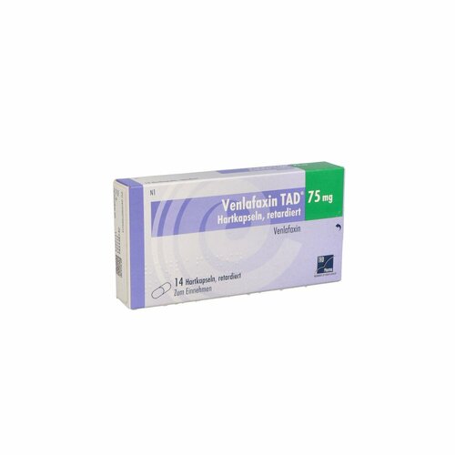 Venlafaxin TAD 75 mg Hartkapseln retardiert, 14 ST, TAD Pharma GmbH