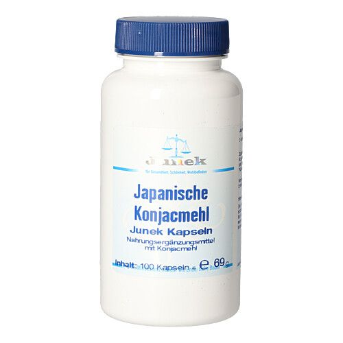 Japanische Konjacmehl Kapseln 600mg, 100 Stk., Hecht-Pharma GmbH