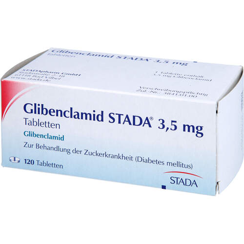 Glibenclamid STADA 3.5mg Tabletten, 120 Stk., STADAPHARM GmbH