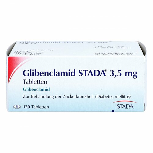 Glibenclamid STADA 3.5mg Tabletten, 120 ST, STADAPHARM GmbH