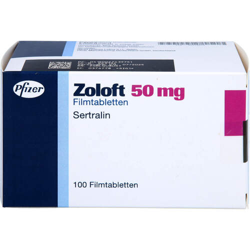 Zoloft 50mg, 100 ST, Emra-Med Arzneimittel GmbH