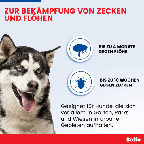 BOLFO Flohschutzband braun f.große Hunde, 1 Stk., Elanco Deutschland GmbH