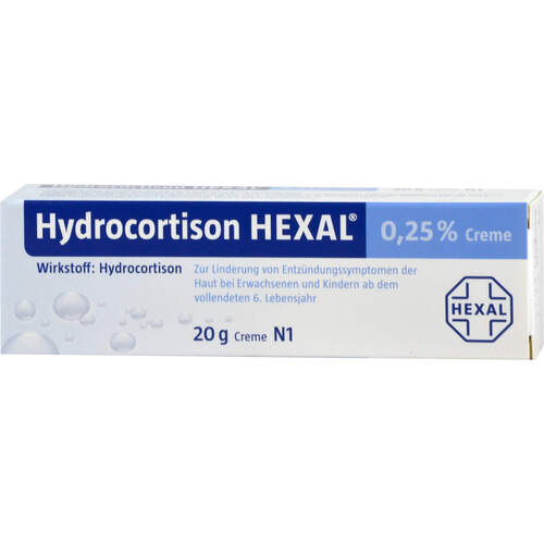 HYDROCORTISON HEXAL 0,25% Creme, 20 g, Hexal AG