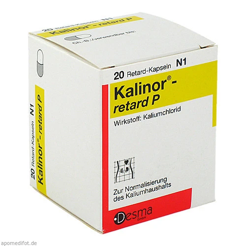 KALINOR RETARD P, 20 ST, Desma GmbH