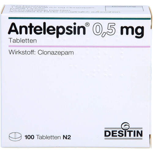 Antelepsin 0.5mg, 100 ST, Desitin Arzneimittel GmbH