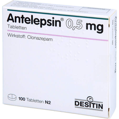 Antelepsin 0.5mg, 100 ST, Desitin Arzneimittel GmbH