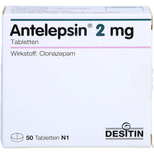 Antelepsin 2mg, 50 ST, Desitin Arzneimittel GmbH