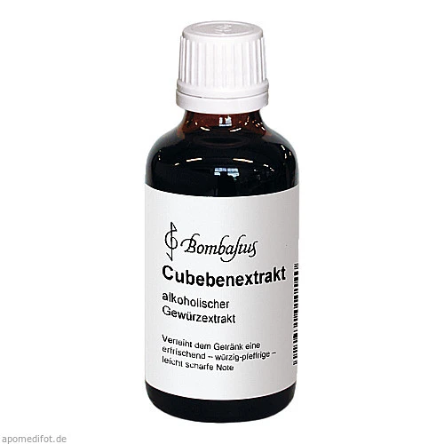 CUBEBENEXTRAKT, 50 ml, Bombastus-Werke AG