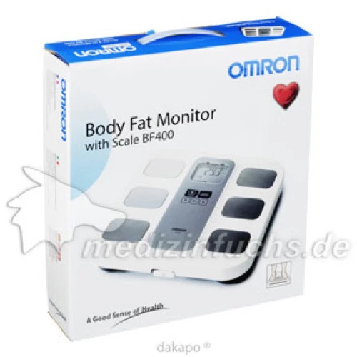 OMRON BF400 K&ouml;rperfettwaage, 1 Stk., Omron Medizintechnik Handelsgesellschaft mbH
