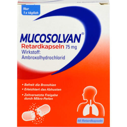 MUCOSOLVAN Retardkapseln 75 mg, 50 Stk., Sanofi-Aventis Deutschland GmbH