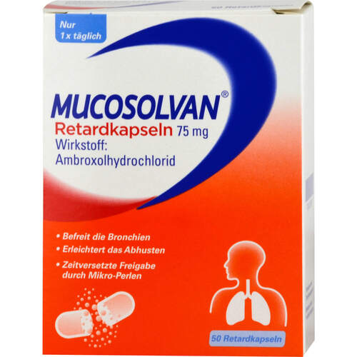 MUCOSOLVAN Retardkapseln 75 mg, 50 Stk., Sanofi-Aventis Deutschland GmbH