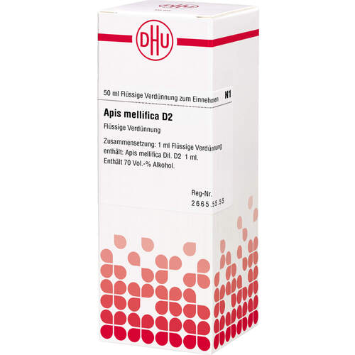 APIS MELLIFICA D 2 Dilution, 50 ml, DHU-Arzneimittel GmbH & Co. KG