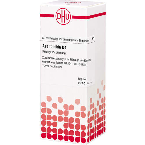 ASA FOETIDA D 4, 50 ML, Dhu-Arzneimittel GmbH & Co. KG